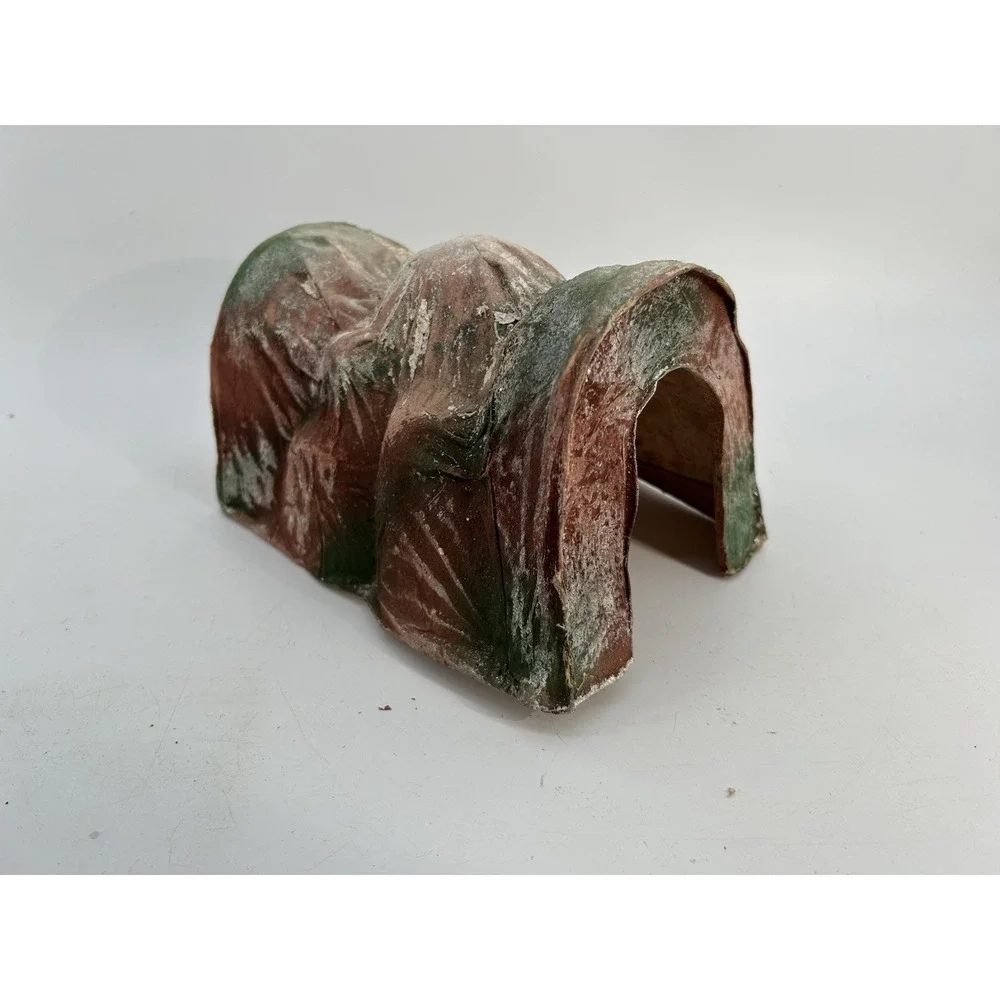 Vintage Paper Mache Model Train Tunnel